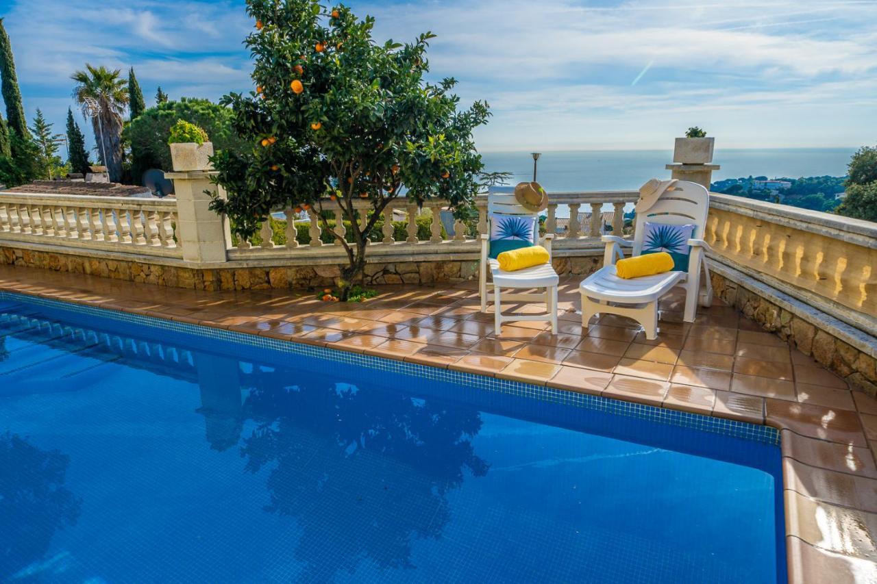 Villa Vista Lux, Piscina Privada Y Zona Exterior Con Vista Mar Tossa de Mar Exterior photo