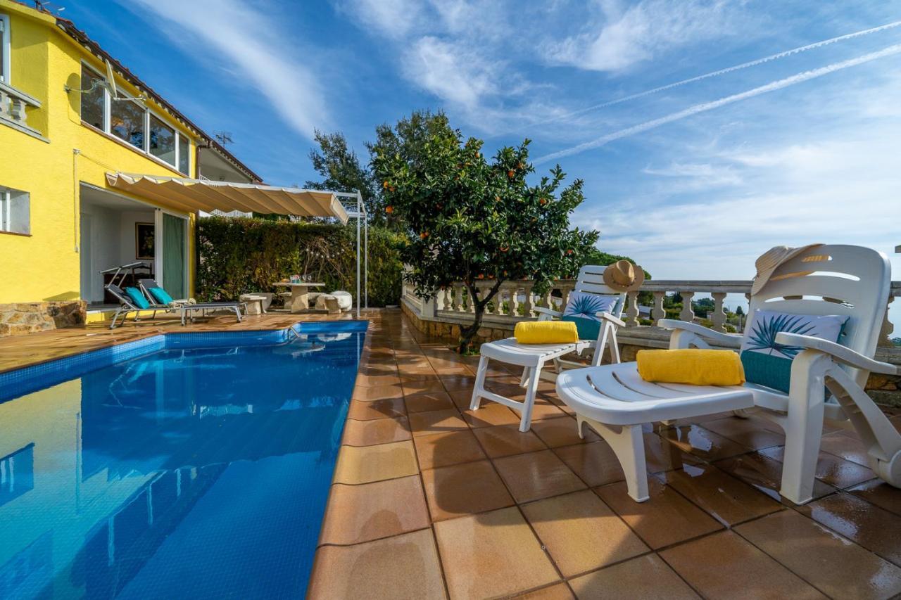 Villa Vista Lux, Piscina Privada Y Zona Exterior Con Vista Mar Tossa de Mar Exterior photo